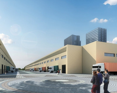 東南商貿物流園建設干勁足