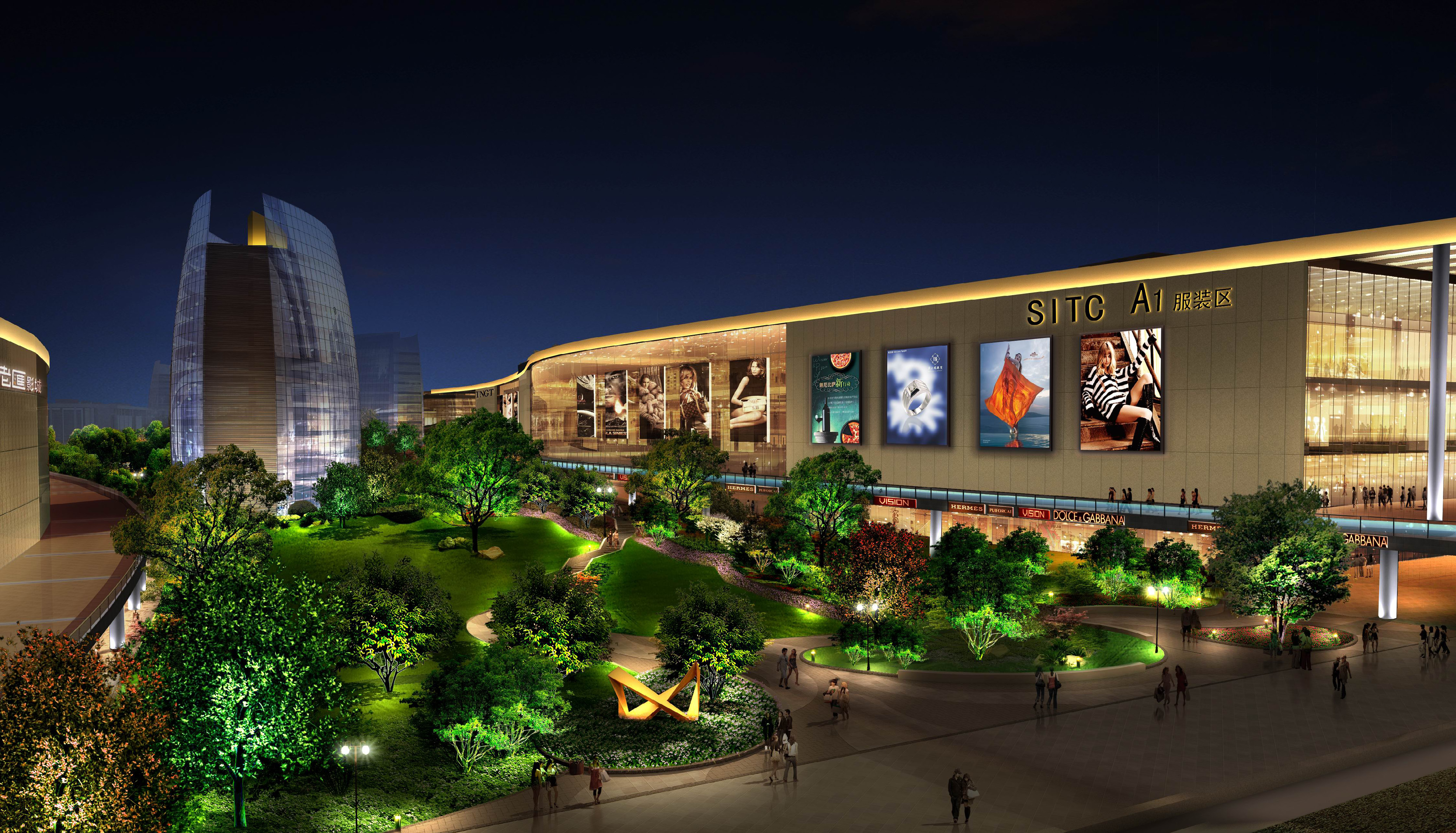 貴陽西南商貿(mào)城建筑亮化工程——2019神燈獎申報工程紀實